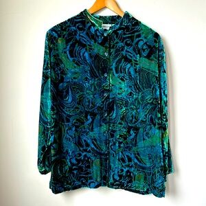 CHICO’s multi-colored blouse size 1